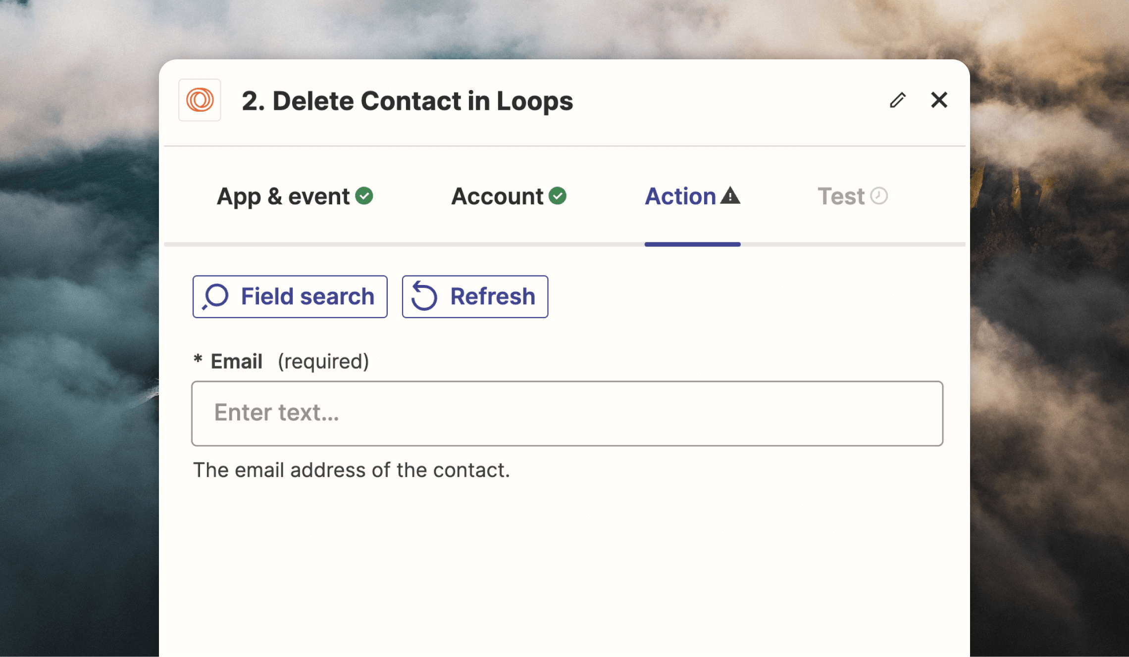 Delete a contact
