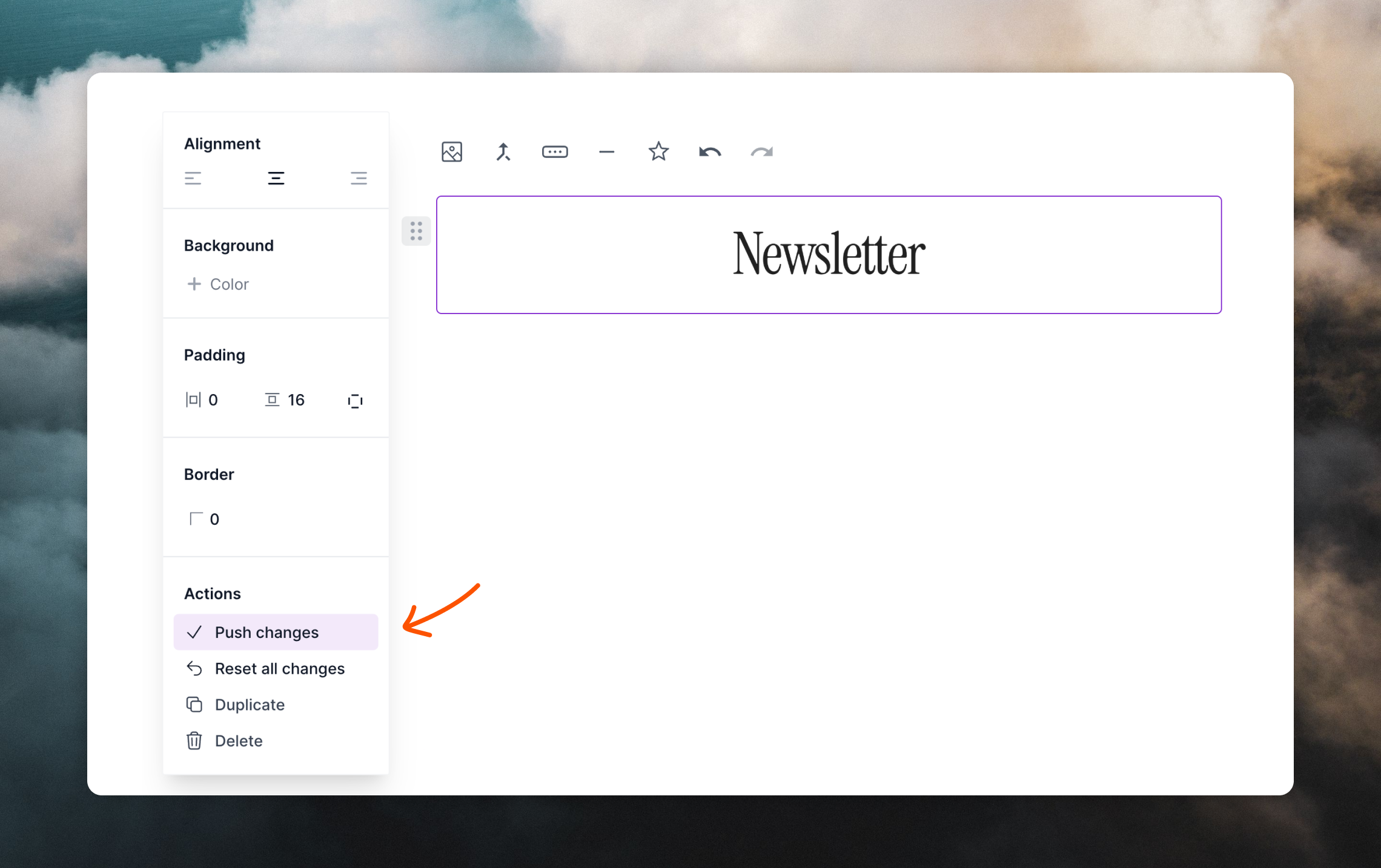 Push changes to other instances