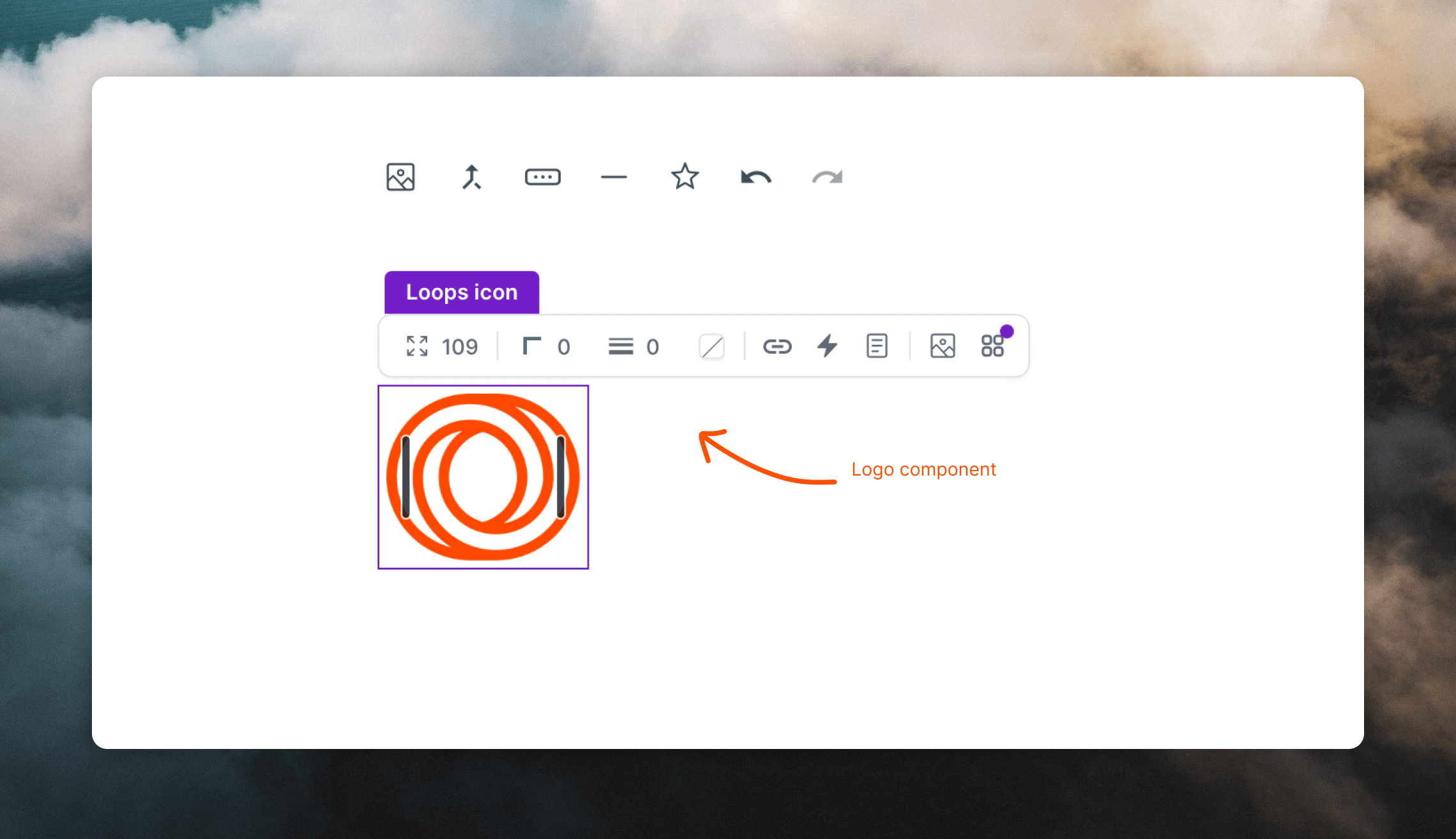 Components in an email