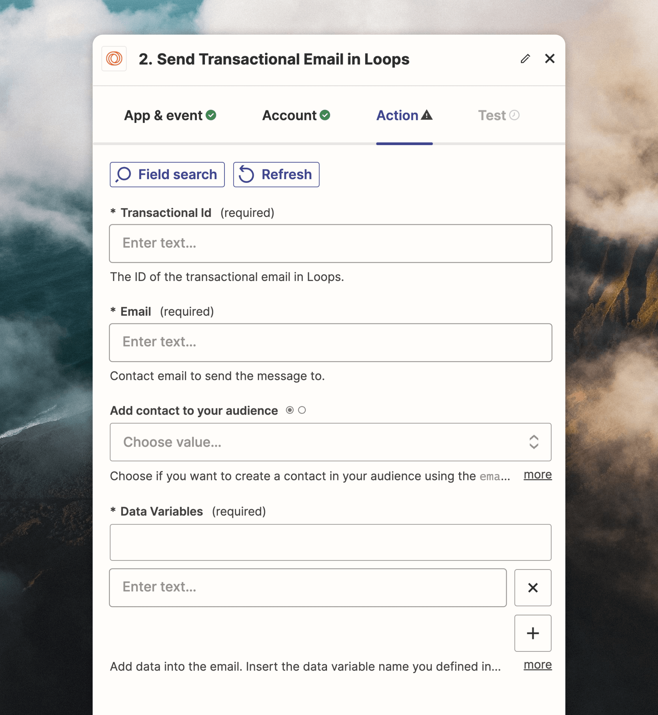 Send a transactional email