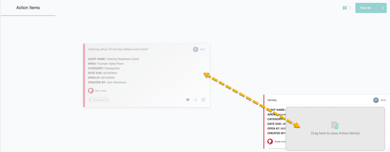  ❗How to Close/Manage Action Items