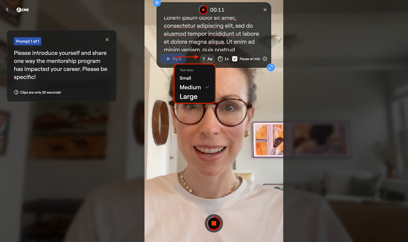 Recording a Vertical Video from Your Desktop