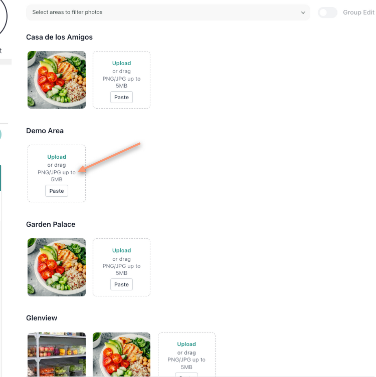 Dynamic Reference Photos on Audits