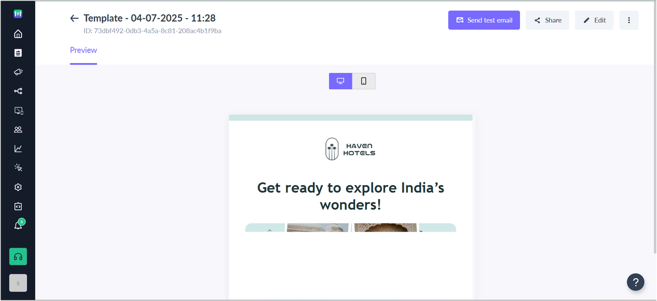 How to get the mmAPI key, template id and campaign id?