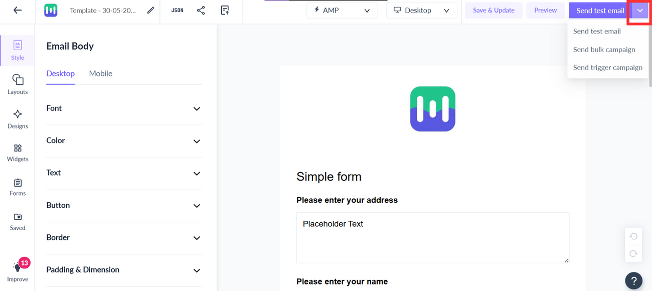 How to export template submissions and create leads in HubSpot from Mailmodo