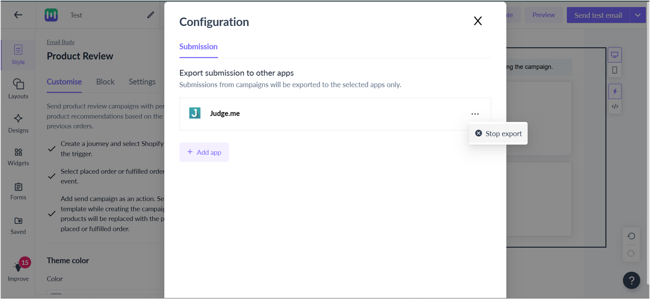 How to Export Product Reviews to Shopify via Judge.me