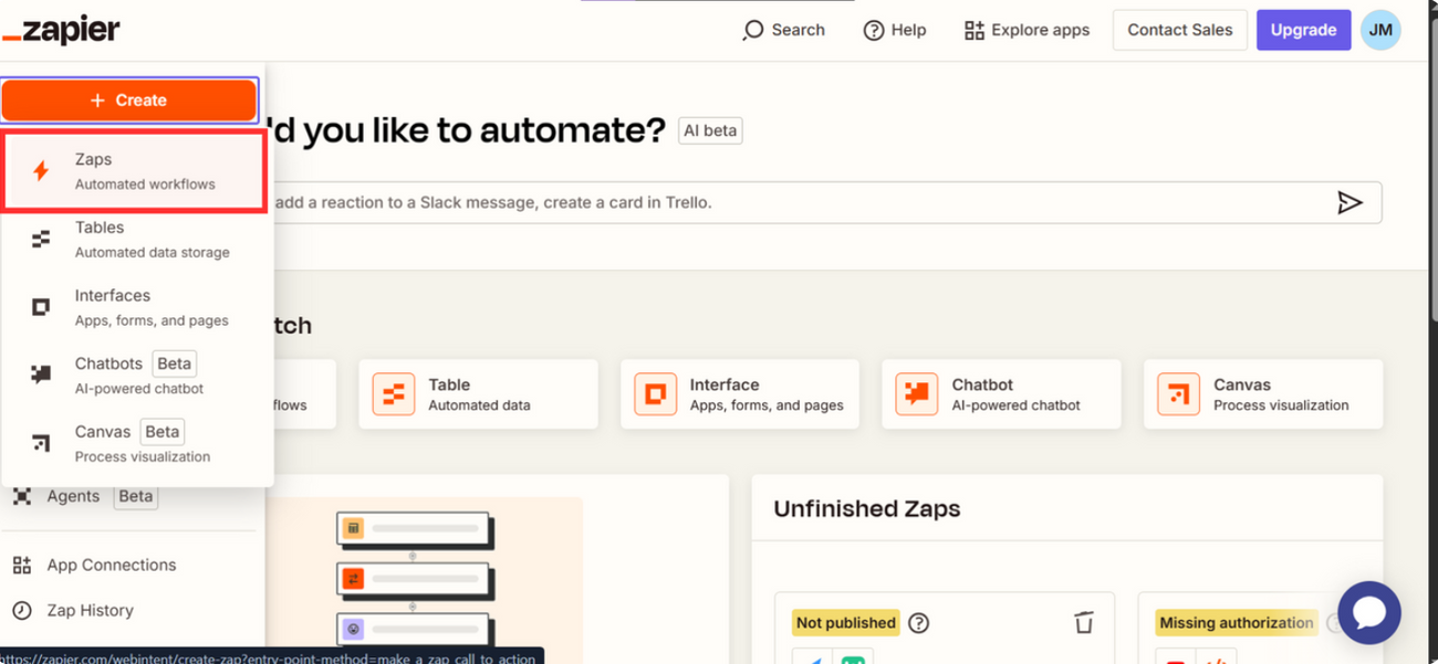Importing contacts to Mailmodo via Zapier