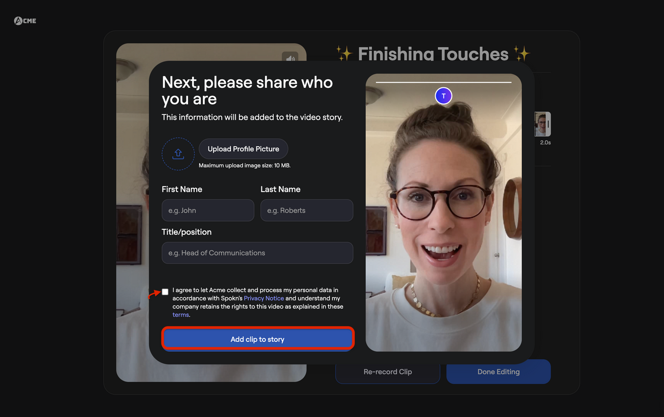 Recording a Vertical Video from Your Desktop