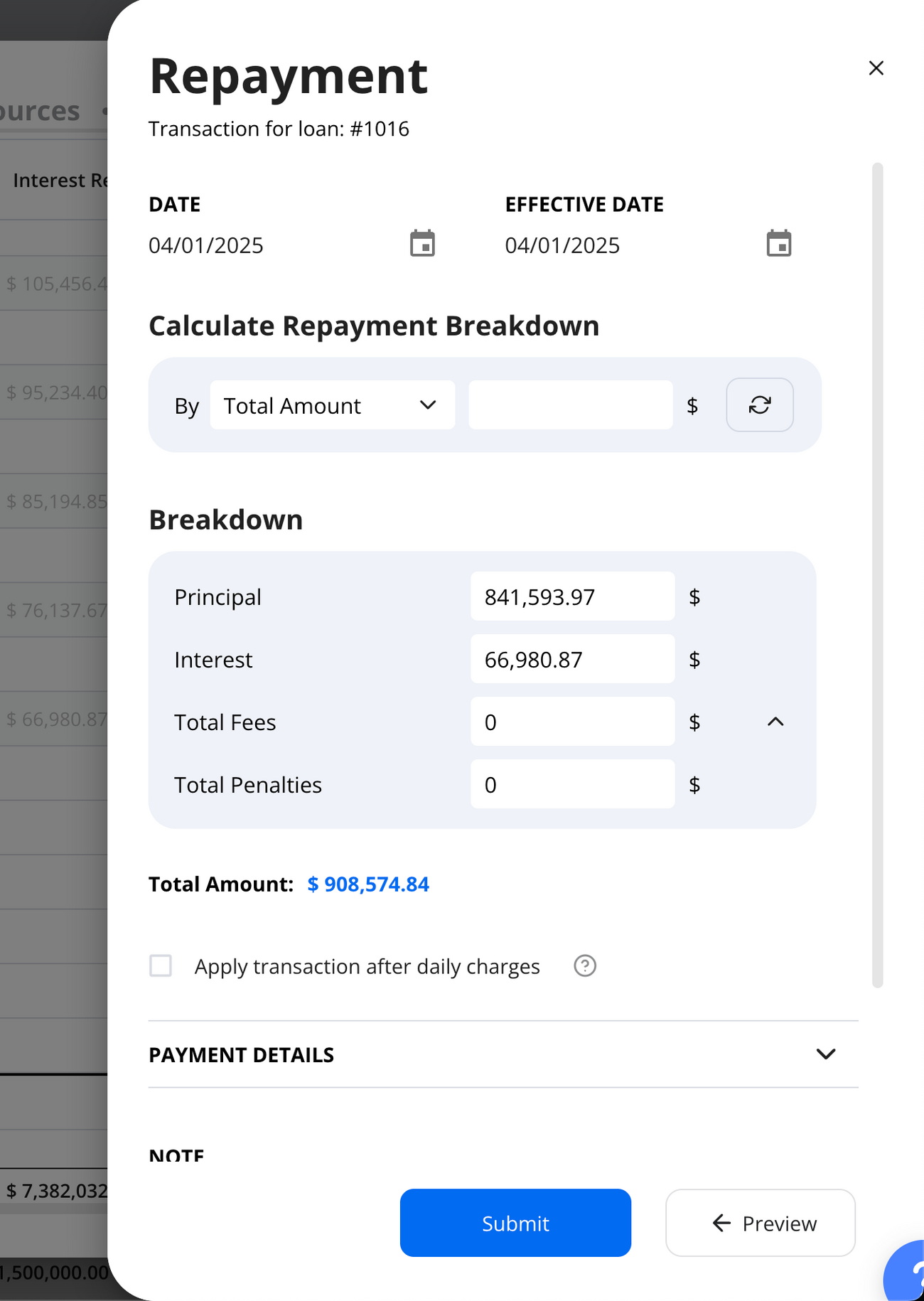 Loan Troubleshooting Guide