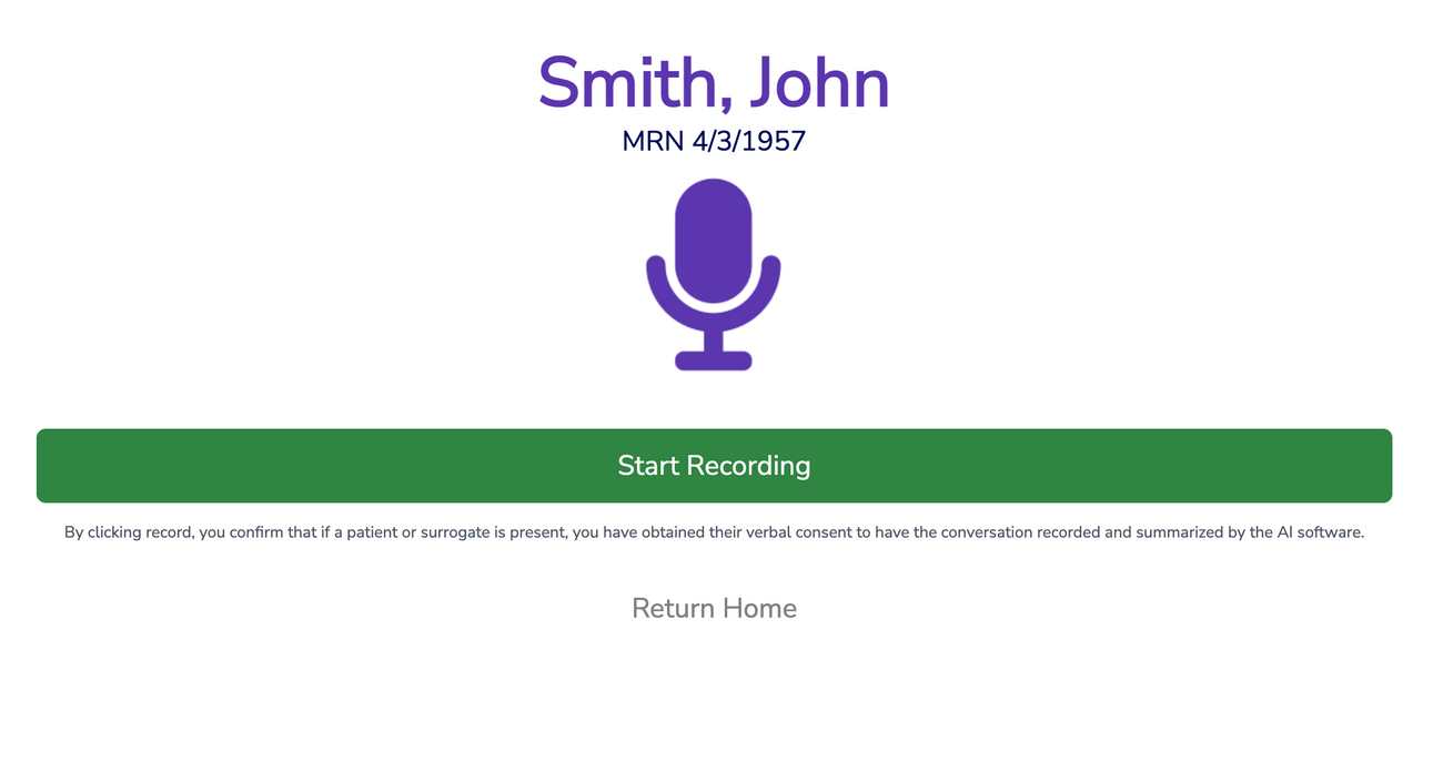 Record a Conversation