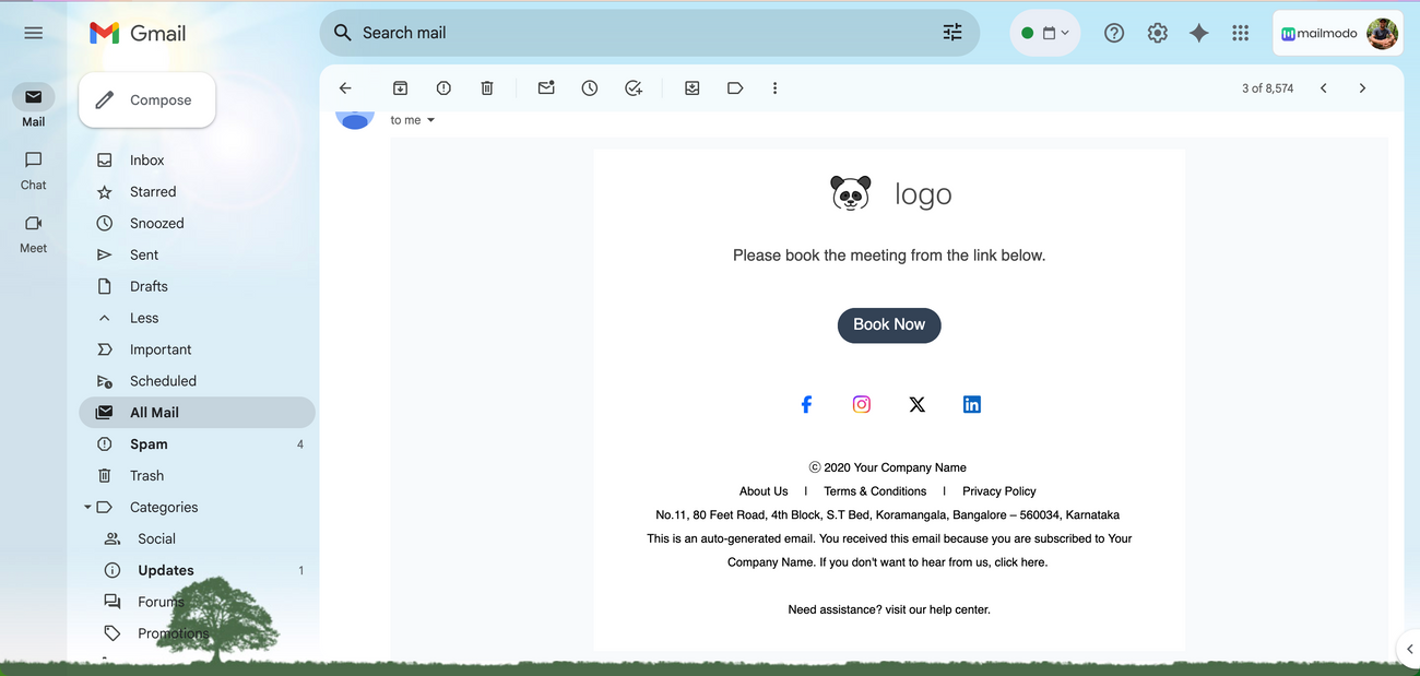 Scheduling HubSpot Meetings in Mailmodo