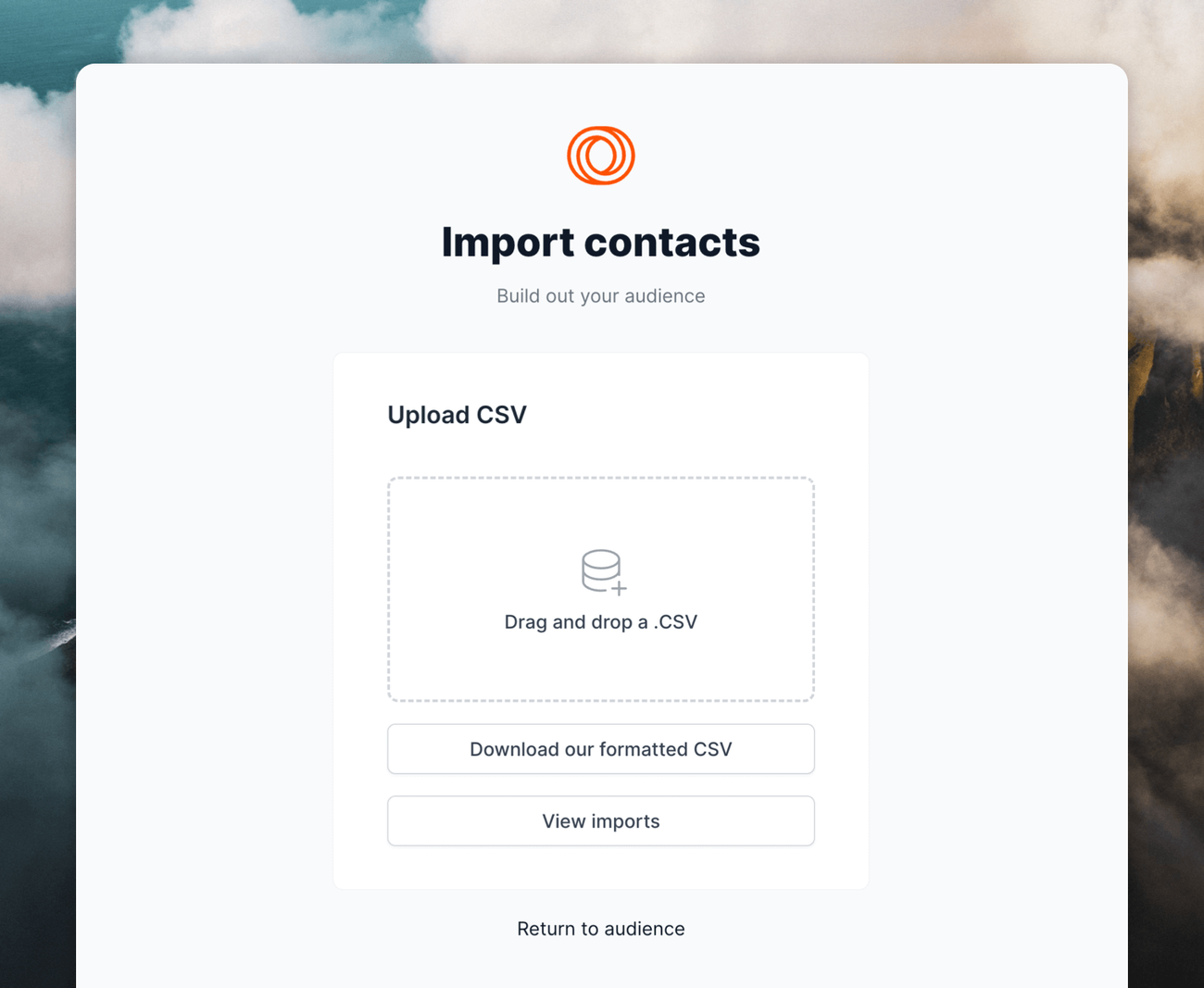 CSV Upload