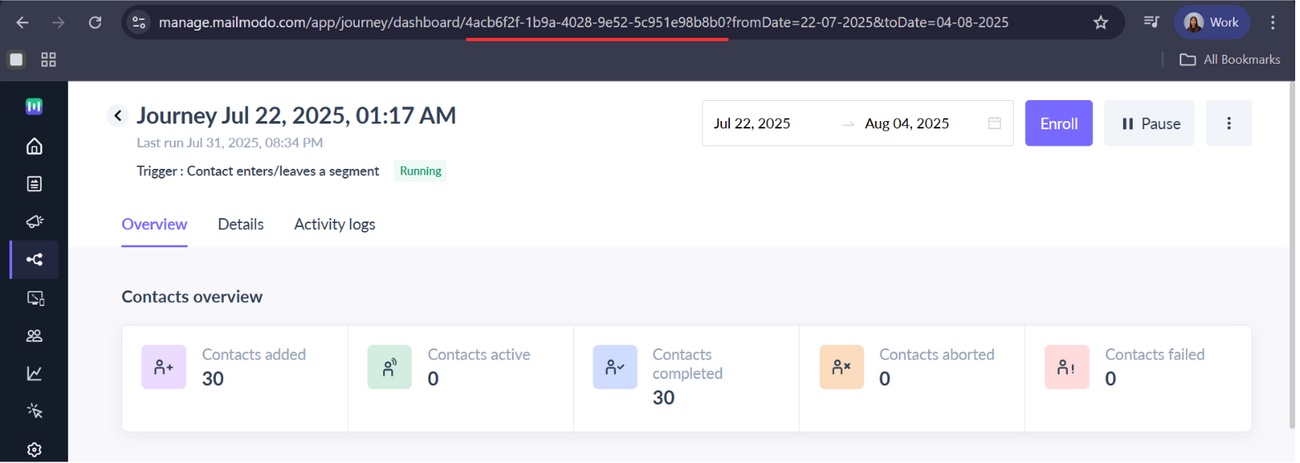 How to get the mmAPI key and Journey id?