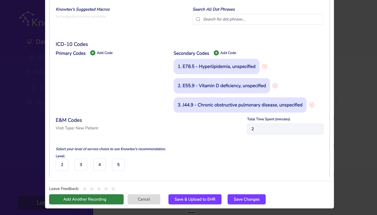 Adding Multiple Recordings