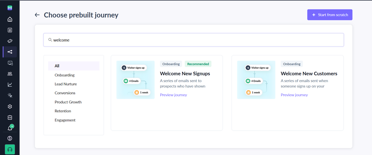 How to Send a Welcome Series to the Customers