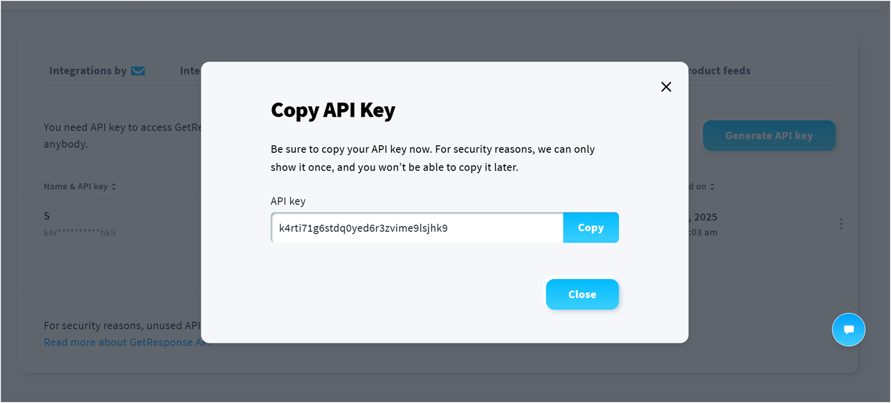 Trigger Campaign through GetResponse on Mailmodo