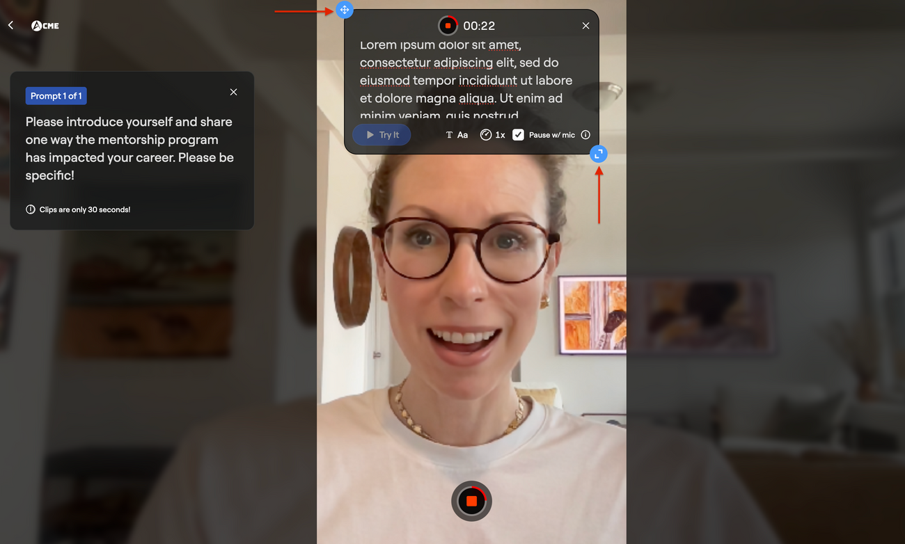 Recording a Vertical Video from Your Desktop