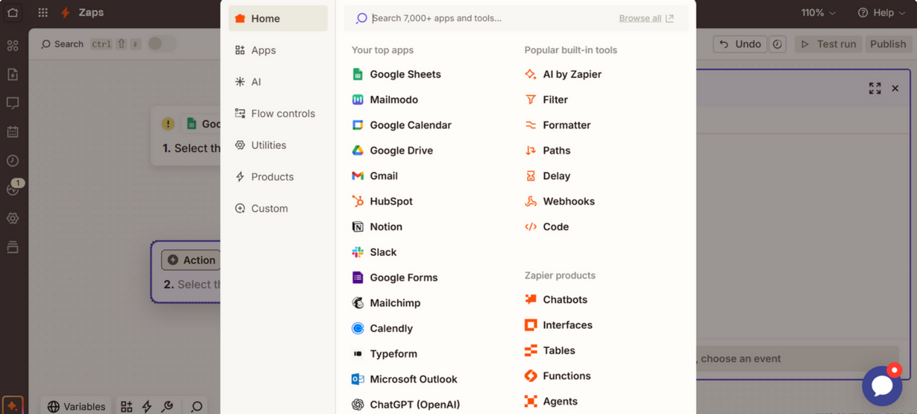 Exporting Template Submissions to your software stack via Zapier