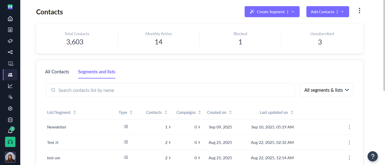 How to send data from Zoho CRM to Mailmodo as contacts