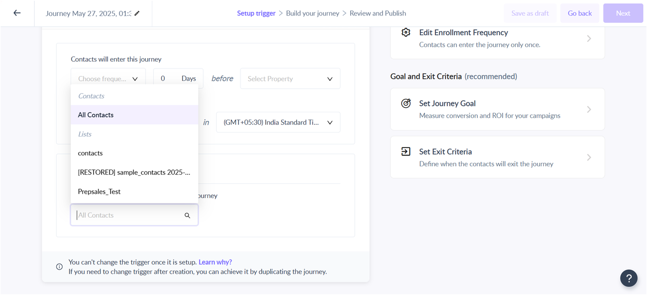 Trigger Journey using Occurrence of a date
