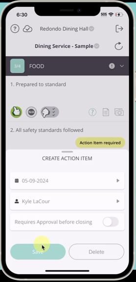 Action Items