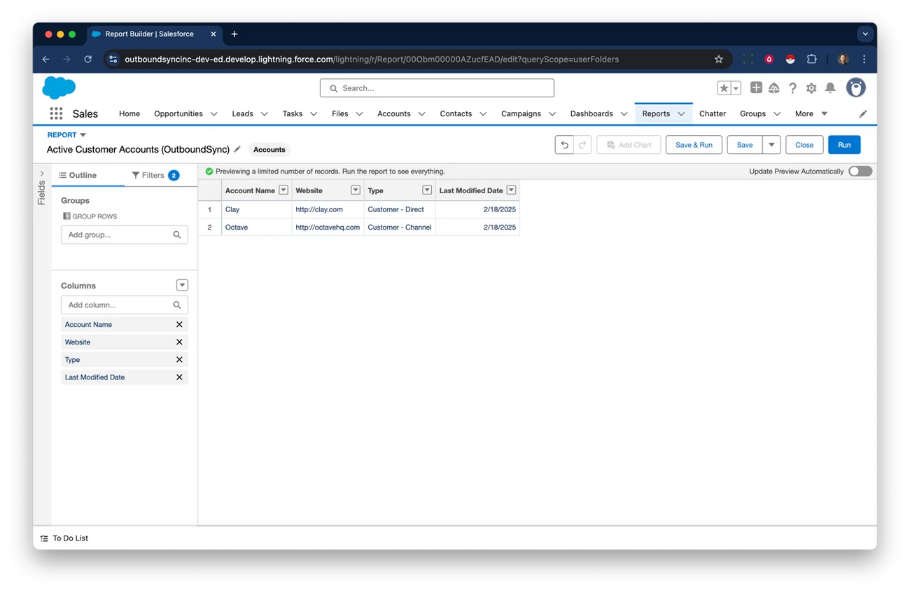 Updating block lists from reports