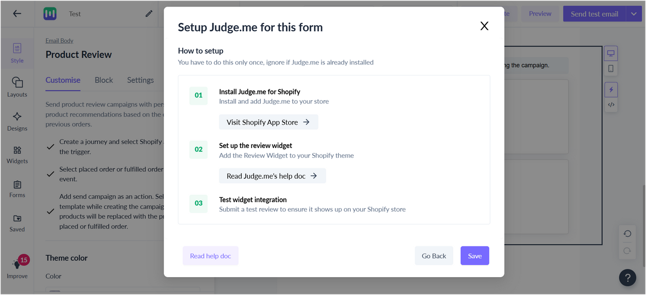 How to Export Product Reviews to Shopify via Judge.me