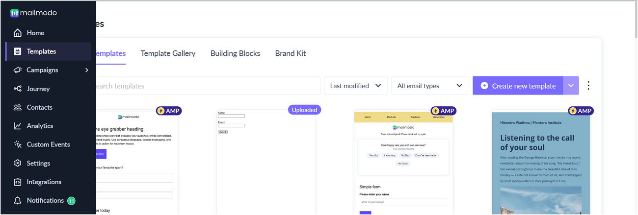 Integrating Google Sheets with Mailmodo to Export Template Submissions