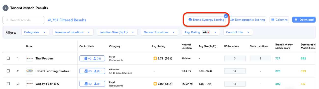Brand Synergy Scoring Methodology