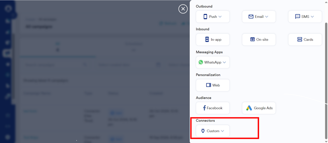 How to pass contacts from MoEngage to Mailmodo