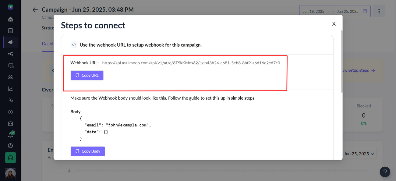 Trigger Campaign in Mailmodo using Marketo