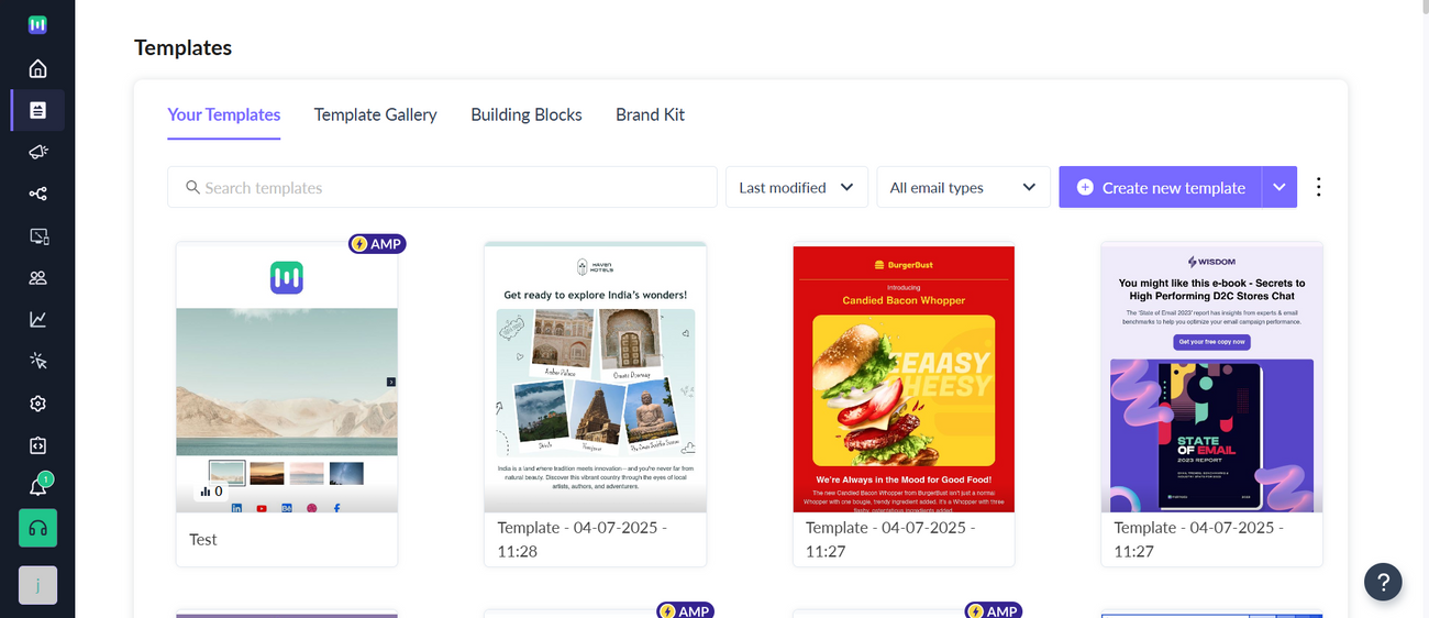 Trigger Journeys in Mailmodo through Influencerbit