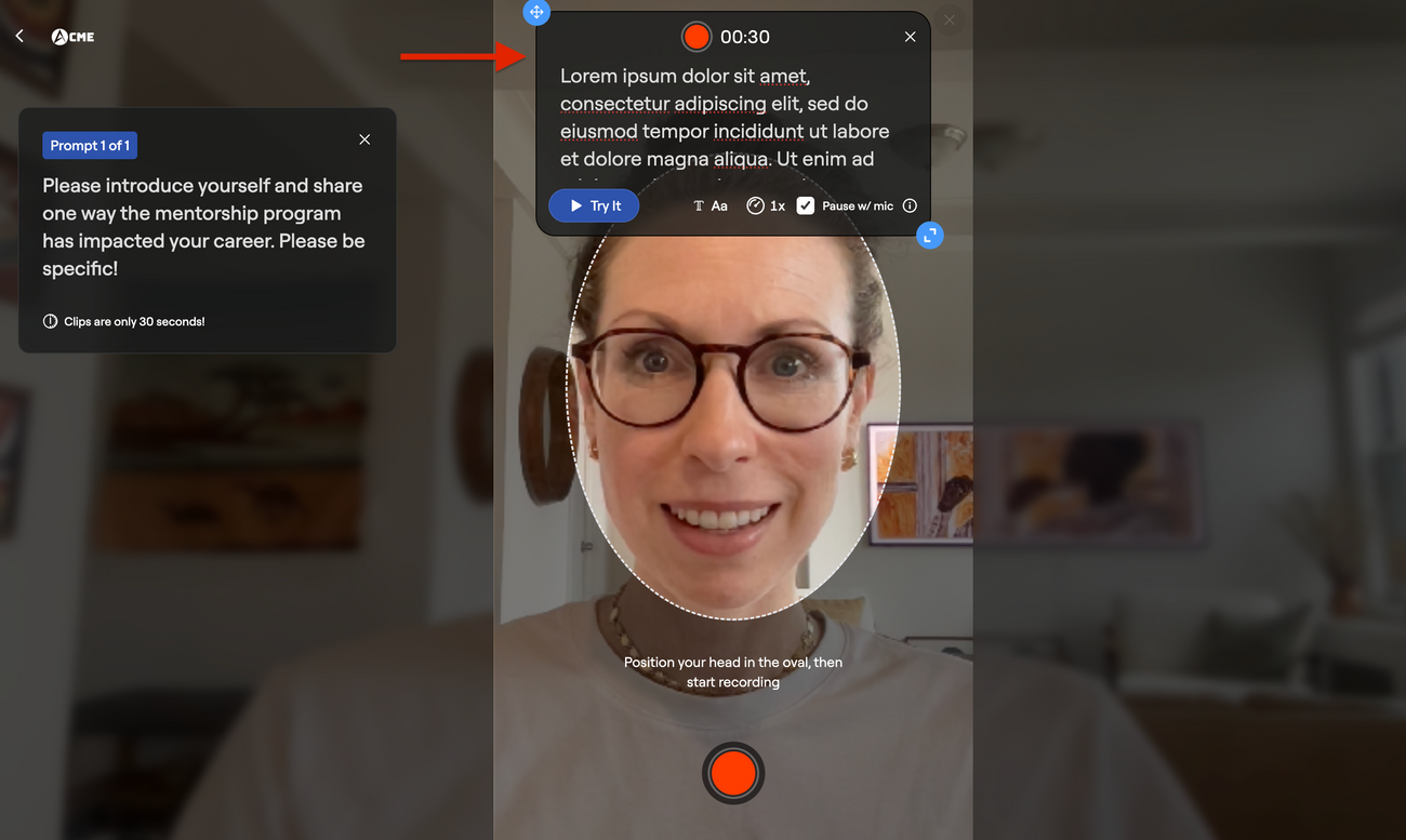 Recording a Vertical Video from Your Desktop
