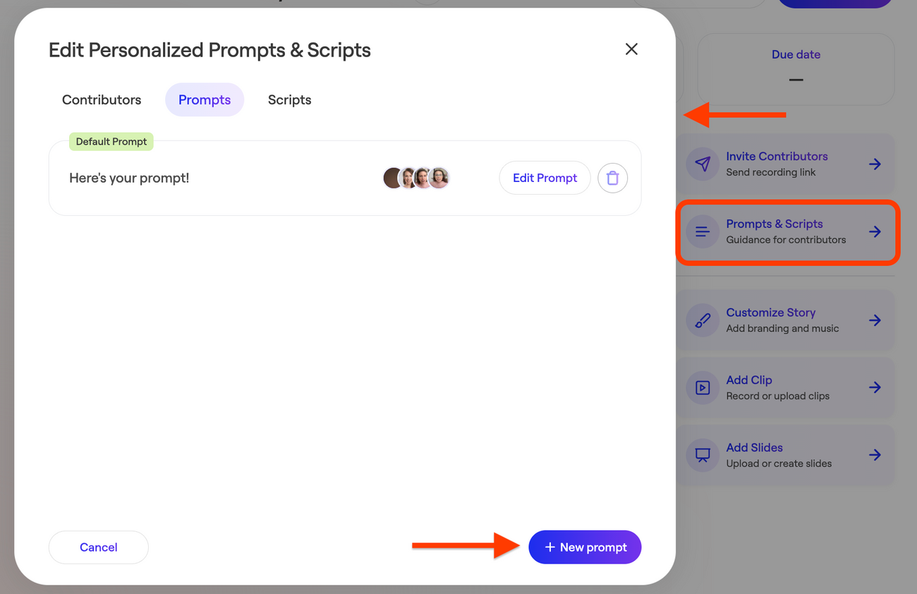 How to Personalize Prompts for Specific Contributors