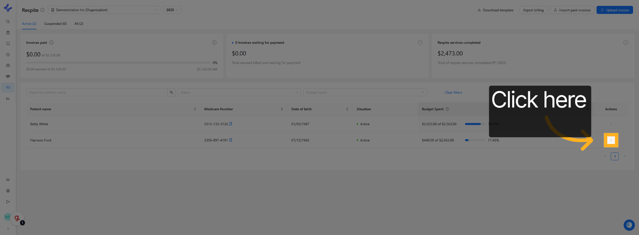 Log Respite Invoices Efficiently in Crosby Health | Crosbyhealth 1dn7h3ql5j