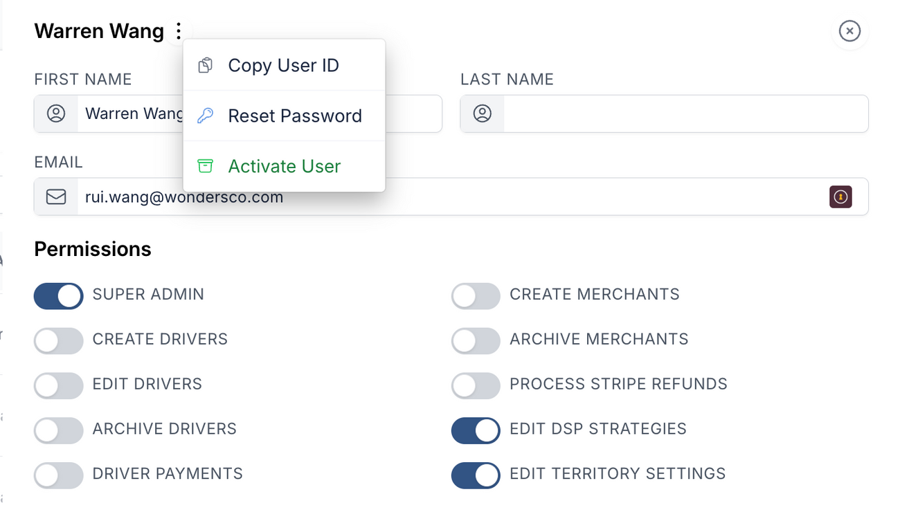 Remove an Admin User in FIRST