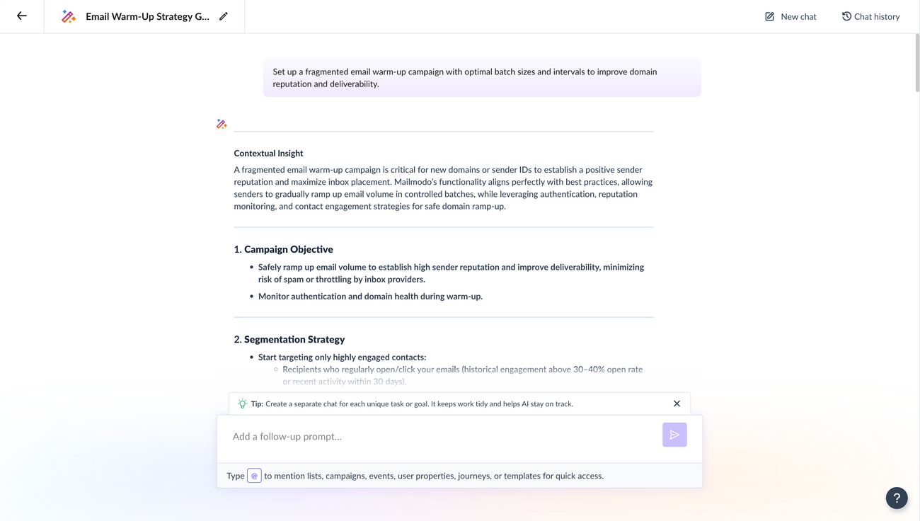 How to Send Your Campaign in Batches to Warm Up Your Domain
