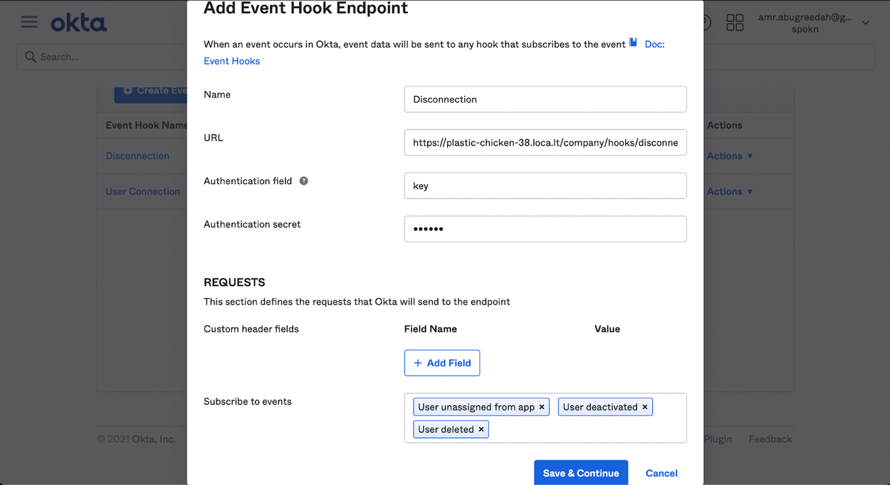 Okta User Management