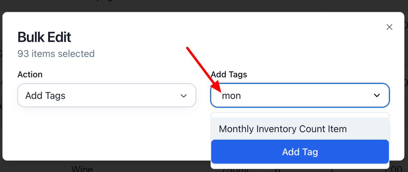 Item Tagging