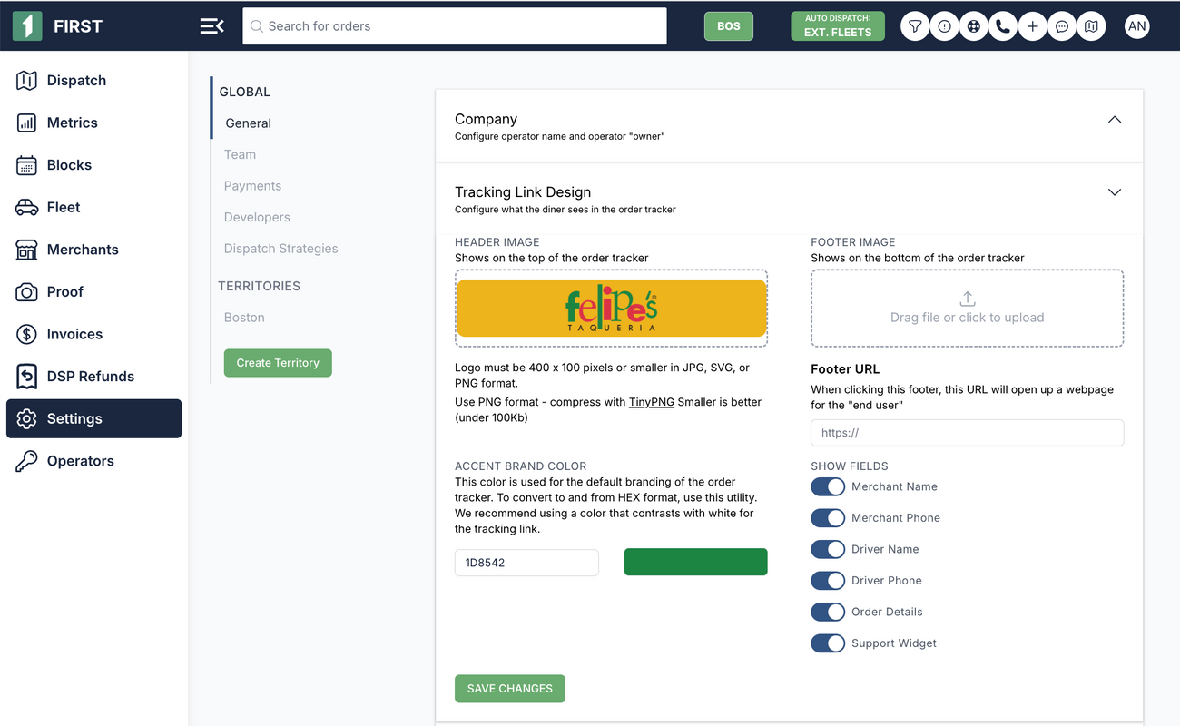 Branding your Tracking Links