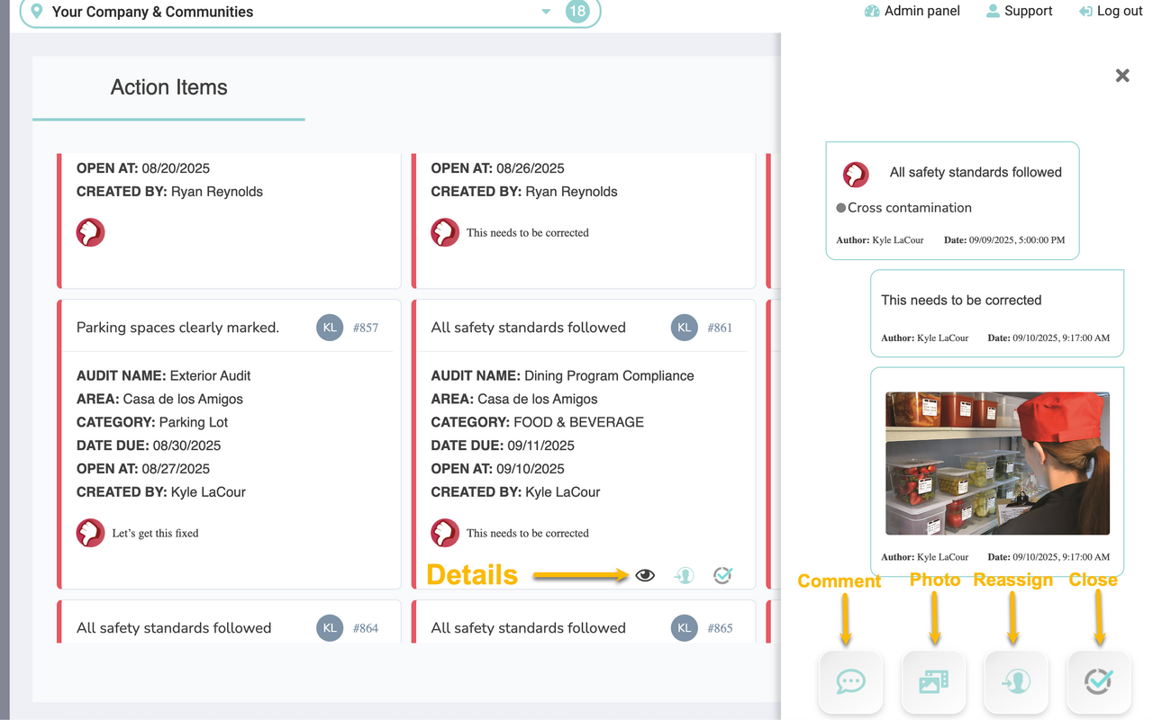  ❗How to Close/Manage Action Items