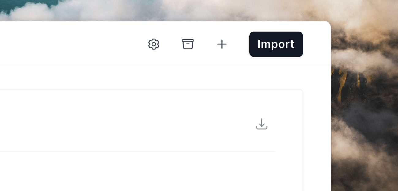 CSV Upload
