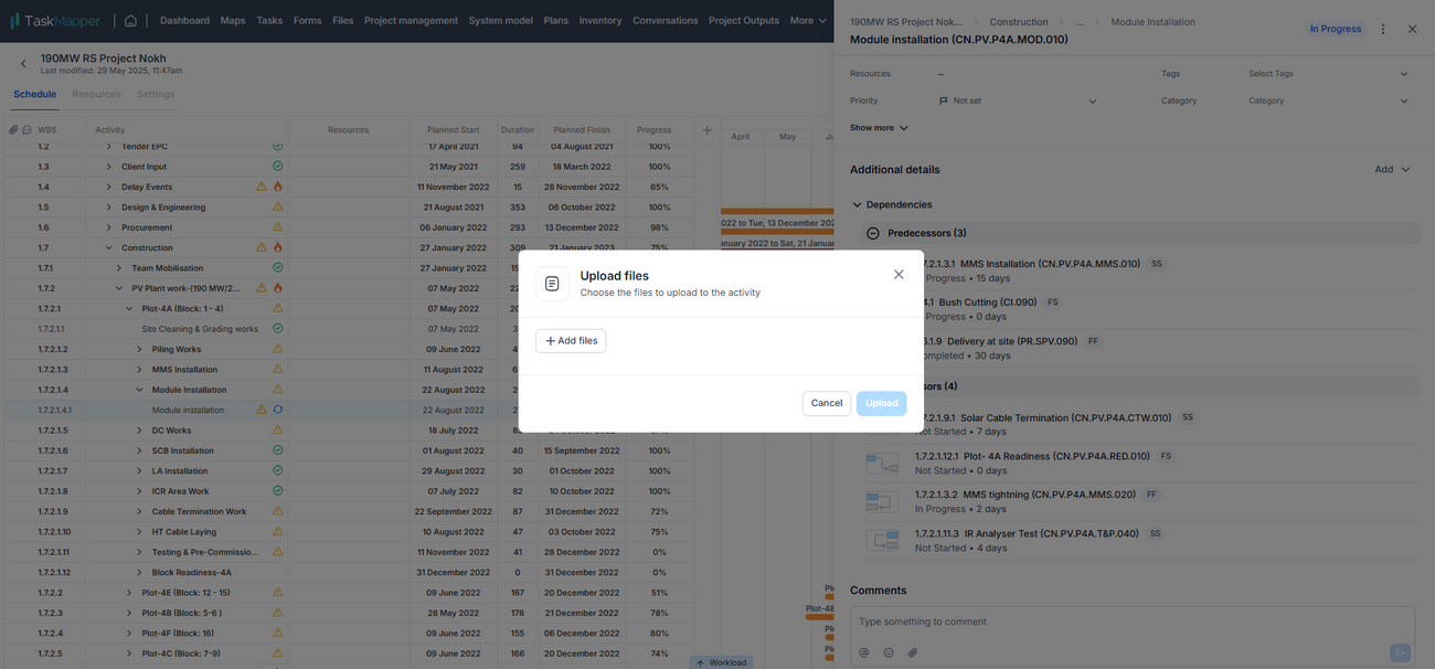 TaskMapper Project Management