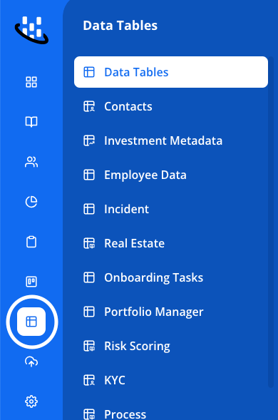 Data Tables and Dynamic Properties