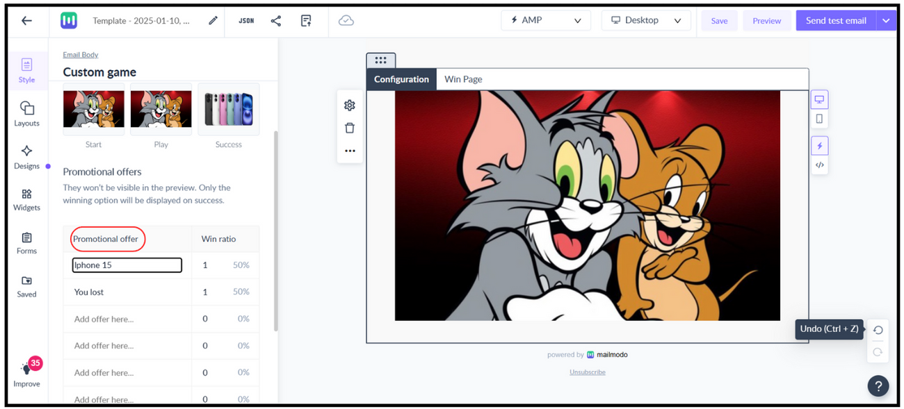 How to create custom gamification widget? (copy)
