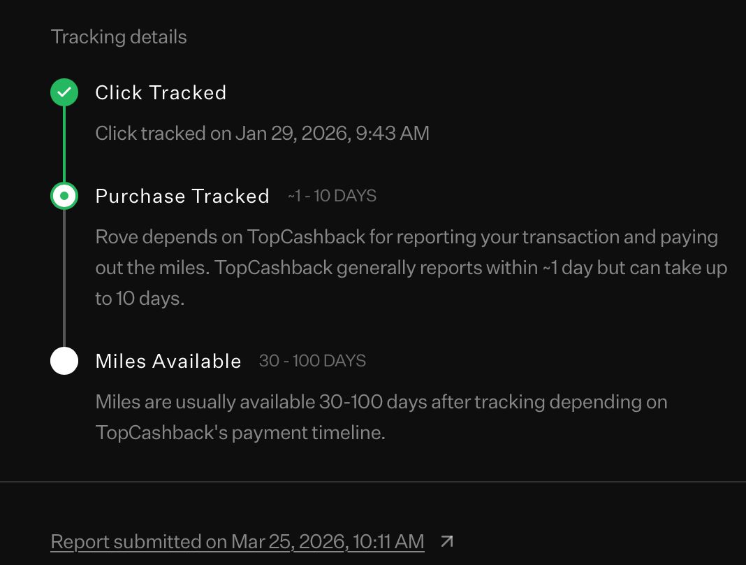 How to Report Missing Shopping Miles