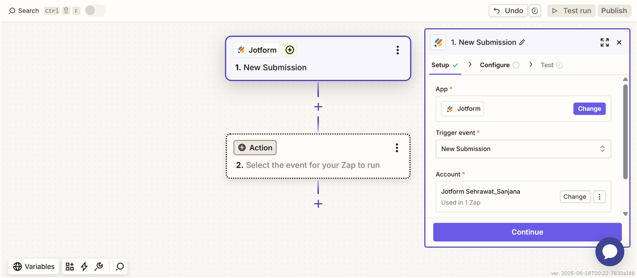 Trigger Campaigns through Jotform on Mailmodo