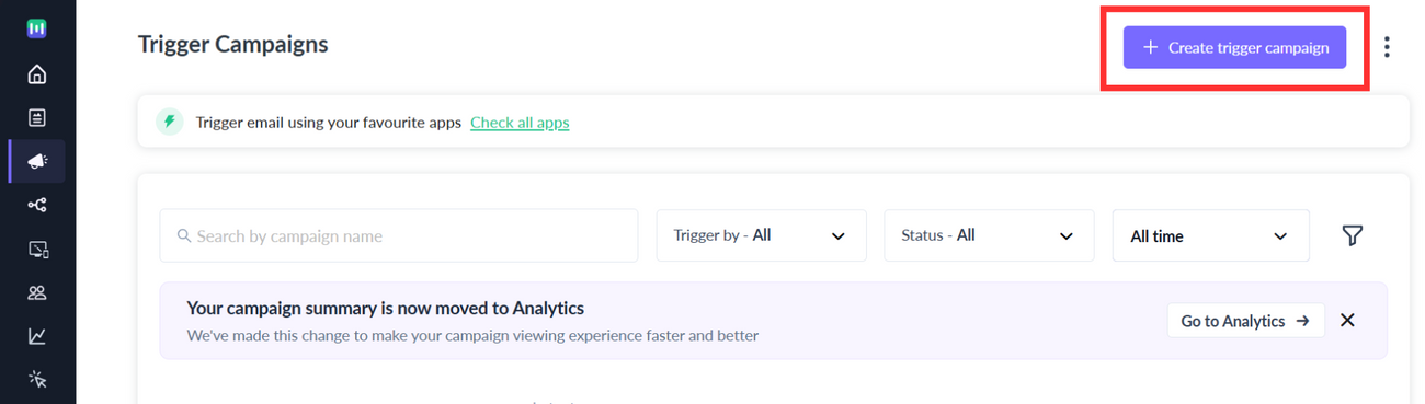 Trigger Campaigns through Customer.io in Mailmodo