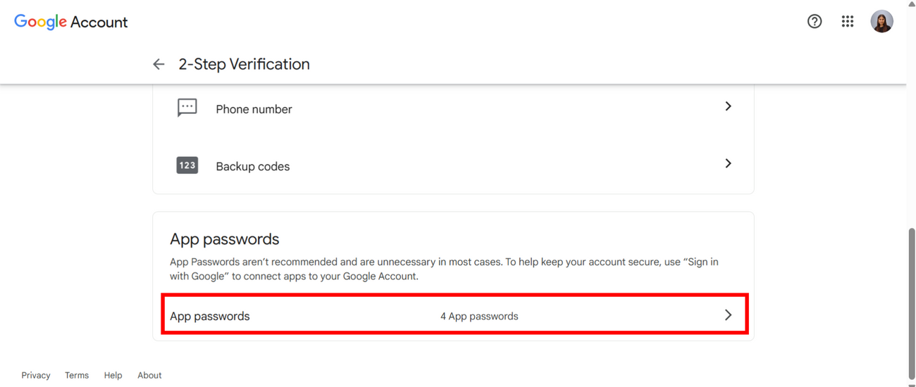 Integrating Google SMTP with Mailmodo