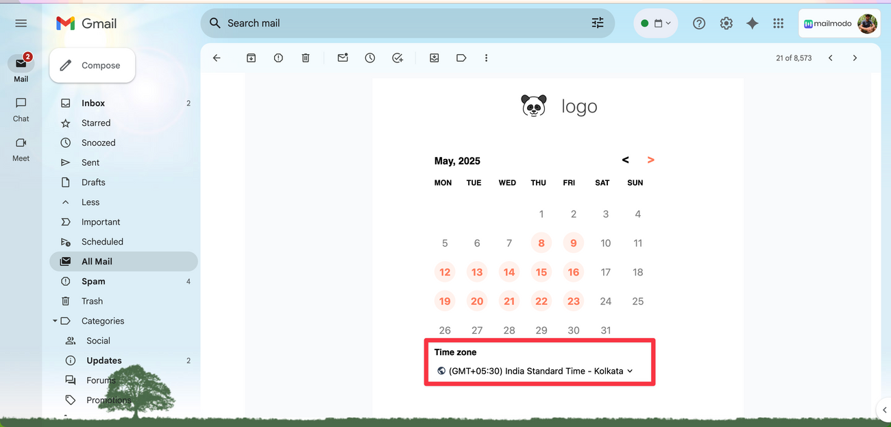 Scheduling HubSpot Meetings in Mailmodo